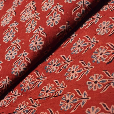 Authentic Ajrakh Block Print Fabric