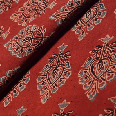 Authentic Ajrakh Block Print Fabric