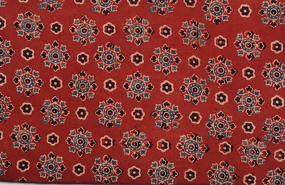 Authentic Ajrakh Block Print Fabric