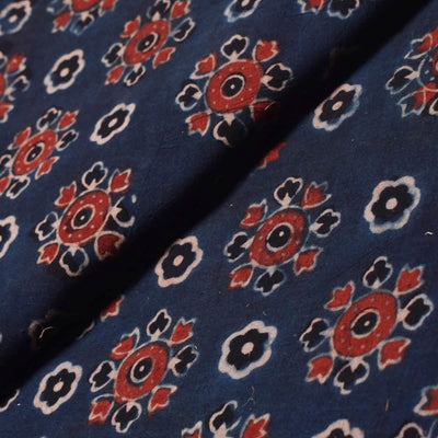 Authentic Ajrakh Block Print Fabric