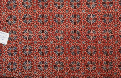 Authentic Ajrakh Block Print Fabric