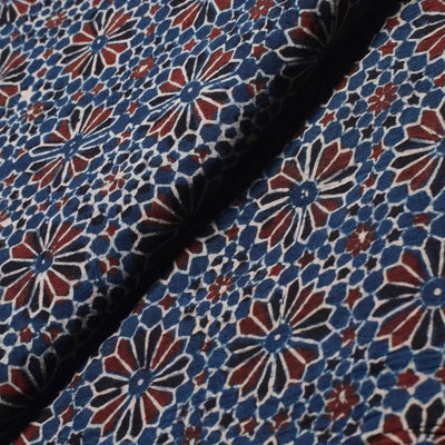 Authentic Ajrakh Block Print Fabric
