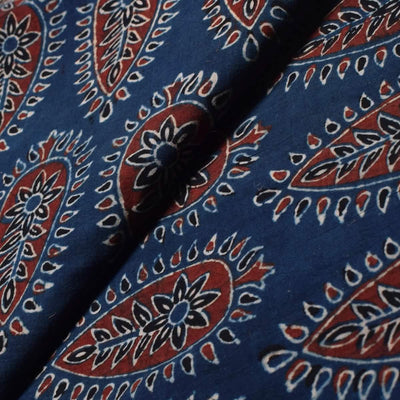 Authentic Ajrakh Block Print Fabric