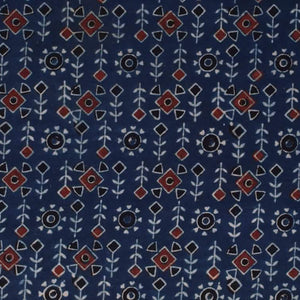 Authentic Ajrakh Block Print Fabric