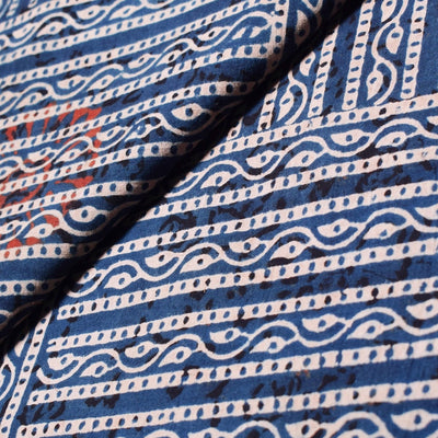 Authentic Ajrakh Block Print Fabric