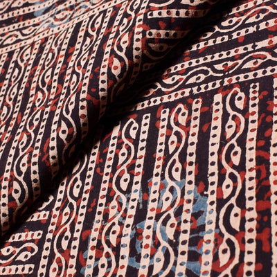 Authentic Ajrakh Block Print Fabric