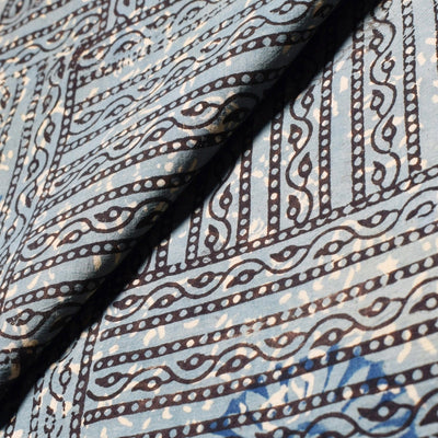 Authentic Ajrakh Block Print Fabric