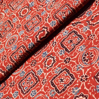 Authentic Ajrakh Block Print Fabric