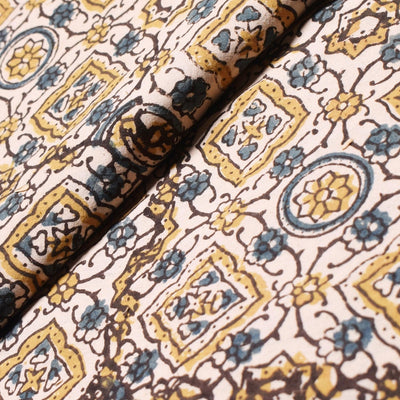 Authentic Ajrakh Block Print Fabric