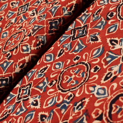 Authentic Ajrakh Block Print Fabric