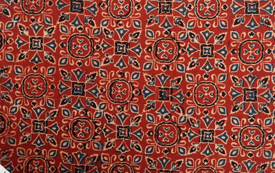 Authentic Ajrakh Block Print Fabric