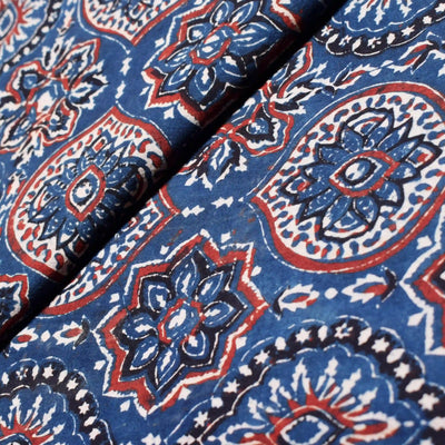 Authentic Ajrakh Block Print Fabric
