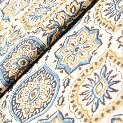 Authentic Ajrakh Block Print Fabric