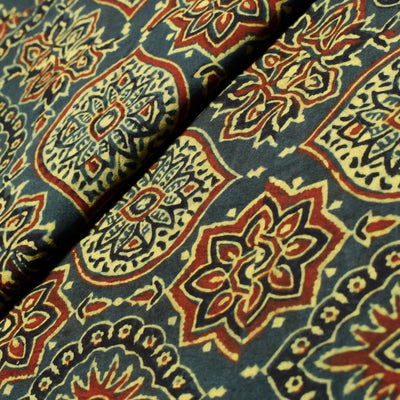 Authentic Ajrakh Block Print Fabric