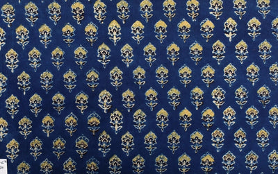 Authentic Ajrakh Block Print Fabric