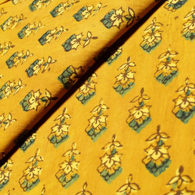 Authentic Ajrakh Block Print Fabric