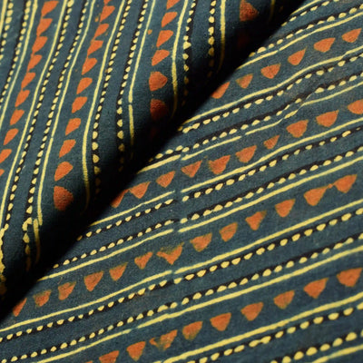 Authentic Ajrakh Block Print Fabric