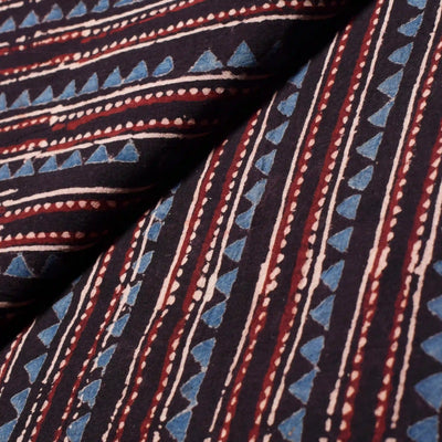 Authentic Ajrakh Block Print Fabric