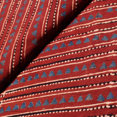 Authentic Ajrakh Block Print Fabric