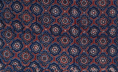 Authentic Ajrakh Block Print Fabric