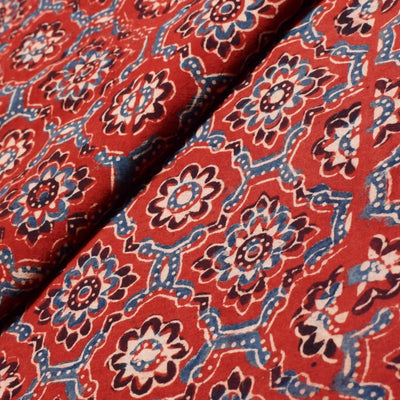 Authentic Ajrakh Block Print Fabric