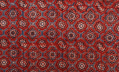 Authentic Ajrakh Block Print Fabric