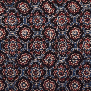 Authentic Ajrakh Block Print Fabric
