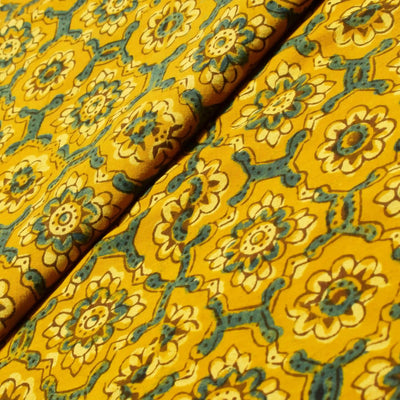 Authentic Ajrakh Block Print Fabric