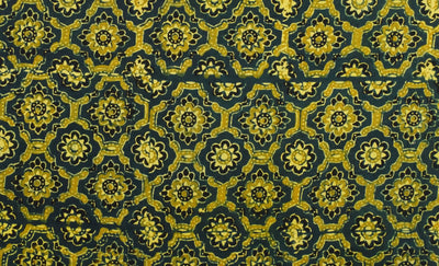 Authentic Ajrakh Block Print Fabric