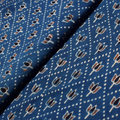 Authentic Ajrakh Block Print Fabric