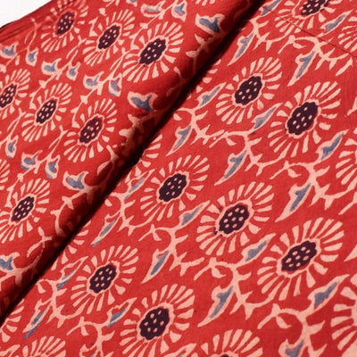 Authentic Ajrakh Block Print Fabric