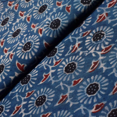 Authentic Ajrakh Block Print Fabric
