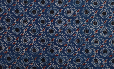 Authentic Ajrakh Block Print Fabric