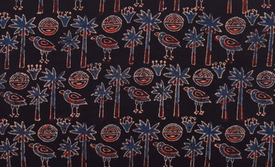 Authentic Ajrakh Block Print Fabric