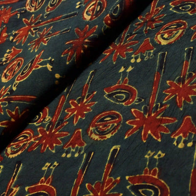 Authentic Ajrakh Block Print Fabric