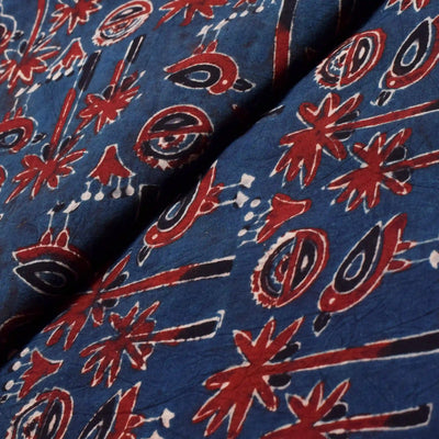Authentic Ajrakh Block Print Fabric