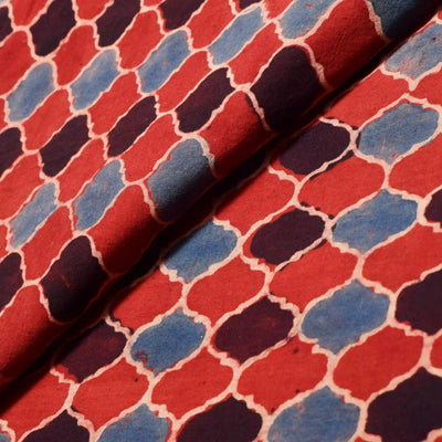 Authentic Ajrakh Block Print Fabric