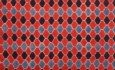 Authentic Ajrakh Block Print Fabric