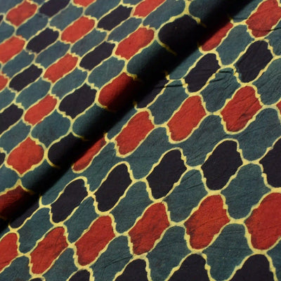 Authentic Ajrakh Block Print Fabric
