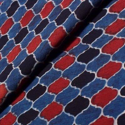 Authentic Ajrakh Block Print Fabric