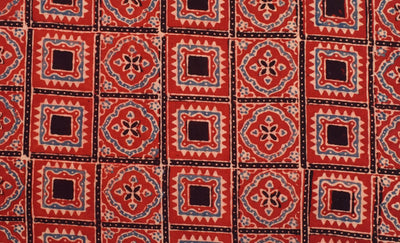 Authentic Ajrakh Block Print Fabric