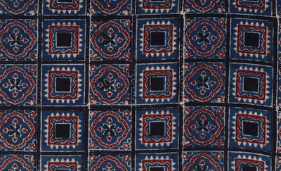 Authentic Ajrakh Block Print Fabric