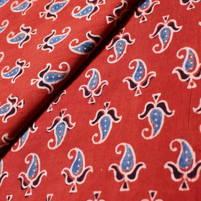 Authentic Ajrakh Block Print Fabric