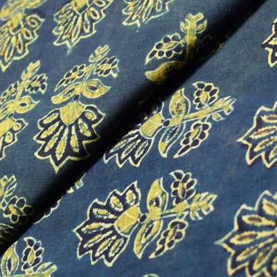 Authentic Ajrakh Block Print Fabric