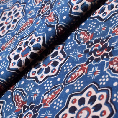 Authentic Ajrakh Block Print Fabric