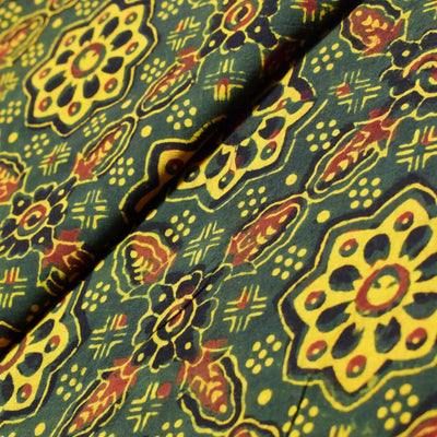 Authentic Ajrakh Block Print Fabric