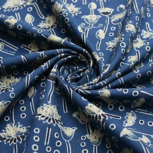 Authentic Ajrakh Block Print Fabric