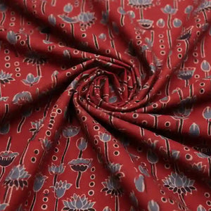 Authentic Ajrakh Block Print Fabric