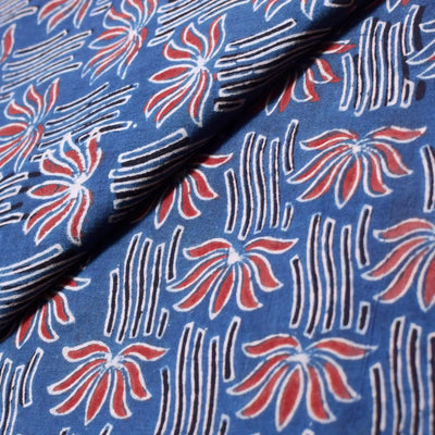 Authentic Ajrakh Block Print Fabric