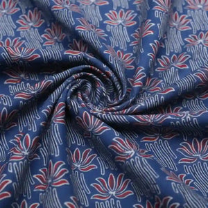 Authentic Ajrakh Block Print Fabric